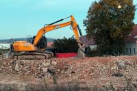 Poslední etapa demolice budov v arealu firmy ŠOHAJ