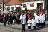 Květná neděle - průvod s ratolestí